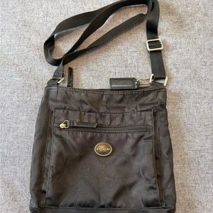 Coach Black Nylon Crossbody Bag